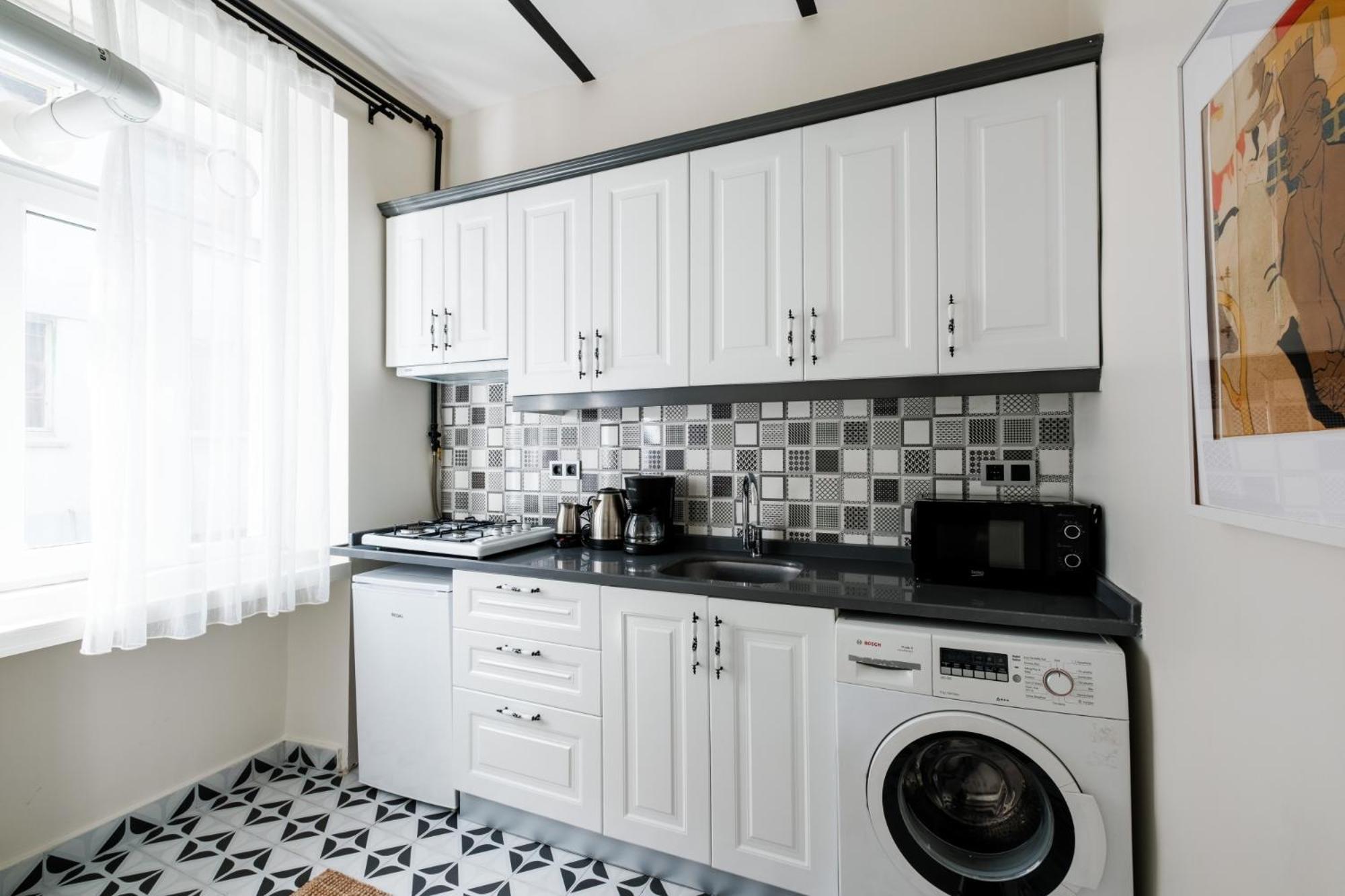 イスタンブールUnique Flat W 5 Min To Galata Tower Istiklal Aveアパートメント エクステリア 写真